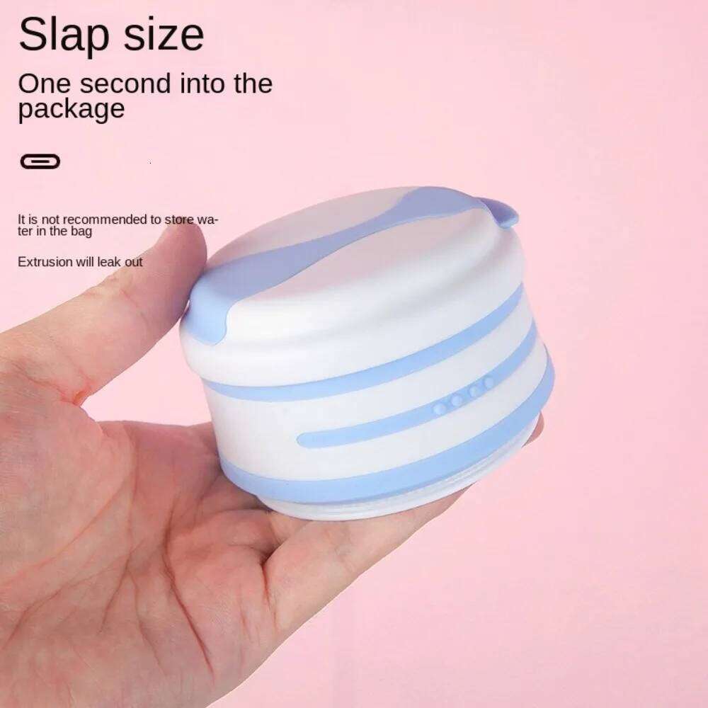 350ml Folding Water High Temperature Resistant Leak-proof Silicone Tea Coffee Cup Drinkware Reusable Sports Kettle Z260202