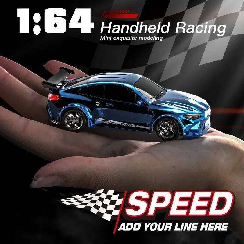 1/64 Rc Cars Remote Control Drift Car High Speed 2.4G Desktop Radio Controlled Mini Racing Vehicle Toy Models for Boy Kids Y260131