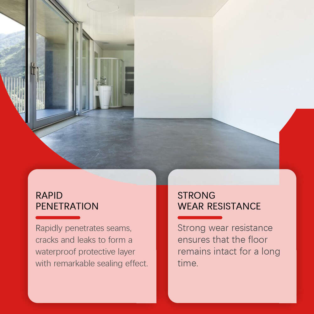 Epoxy Paint Household Wall and Floor Waterproof Anti-Crack Stain Covering Renovation Paste S260202