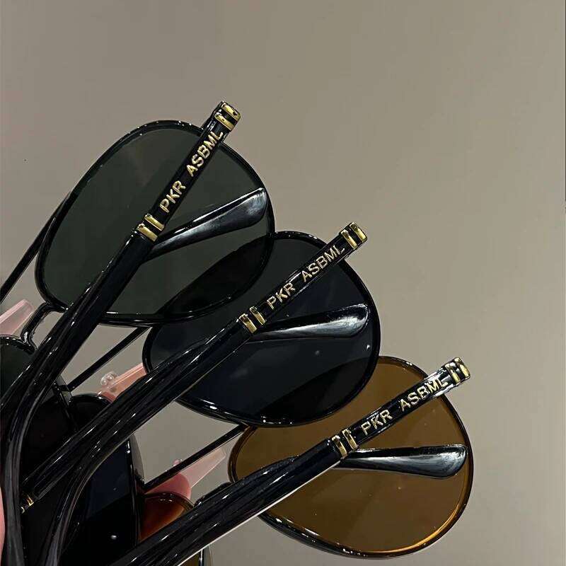 KAMMPT Vintage Pilot Sunglasses Men Fashion Classic Outdoor Casual Shades Women New Trendy Luxury Brand Design Decor Sun Glasses H260202