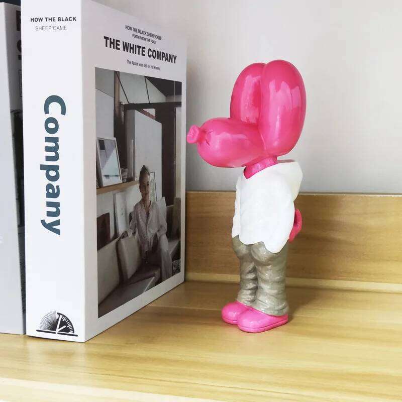 Resin Pocket Balloon Dog Doll Street Trend Art Statue Home Office Desktop Indoor Wine TV Cabinet Decoration Y260202