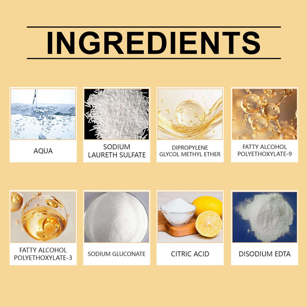 Jakehoe Grease Kitchen Utensils Stove Range Hood Degreaser Stain Remover Cleaner S260202