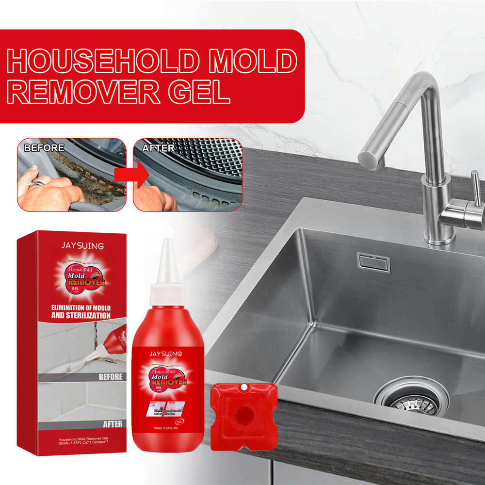 Jaysuing Remover Gel for Kitchen Refrigerator Bathroom Walls Tiles Mildew Stains Cleaner S260202