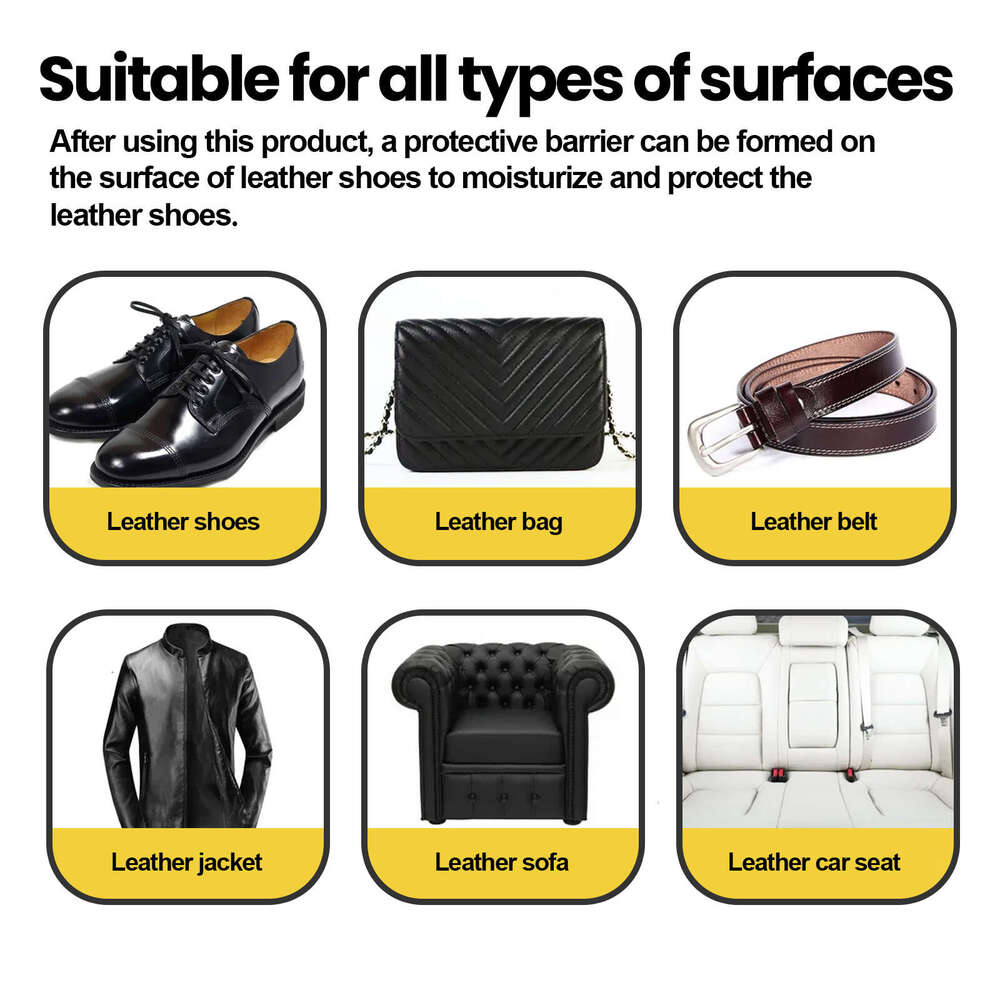 Repair Cream Jacket Shoes Leather Goods Maintenance Oil Car Seat Sofa Cleaning Care S260202
