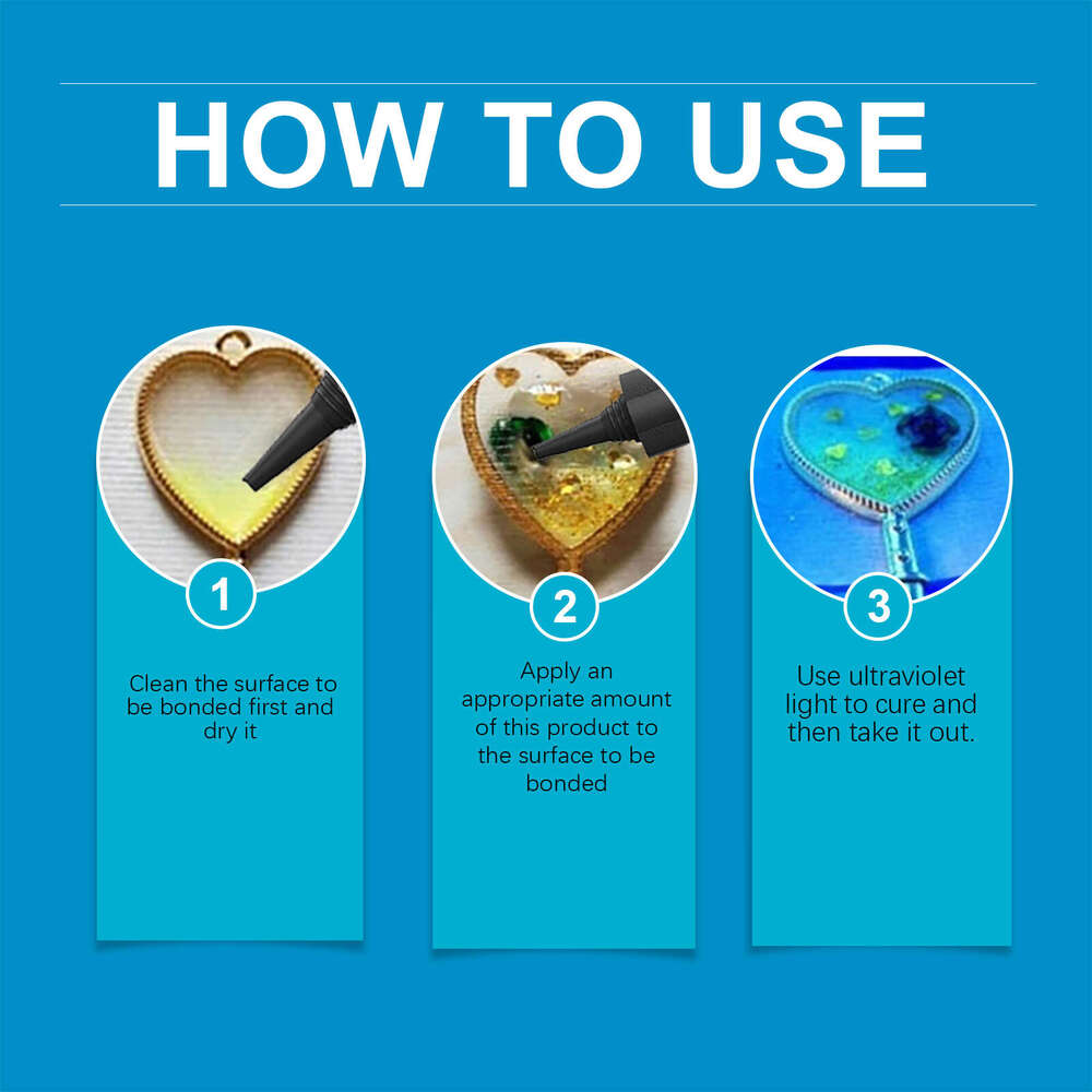 Creative High Transparency Resin Shadowless Glue Quick-Drying Epoxy S260202