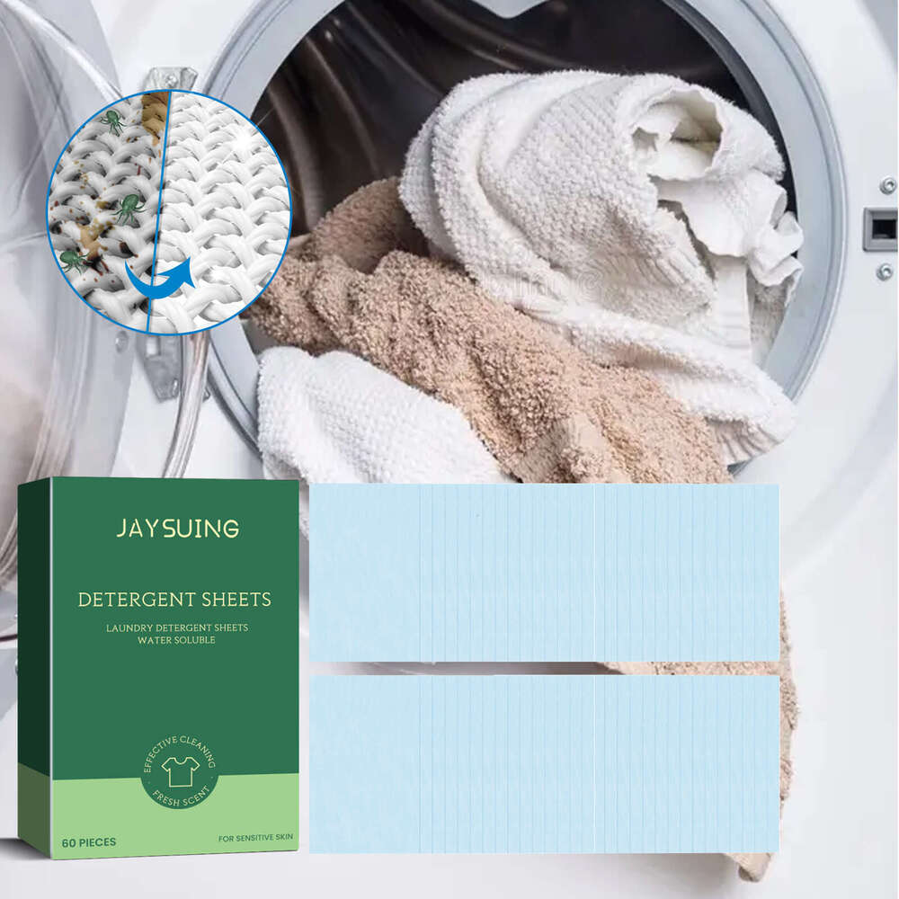 Jaysuing Multi-Purpose Household Powerful Cleaning Stain and Grease Remover Laundry Tablets S260202