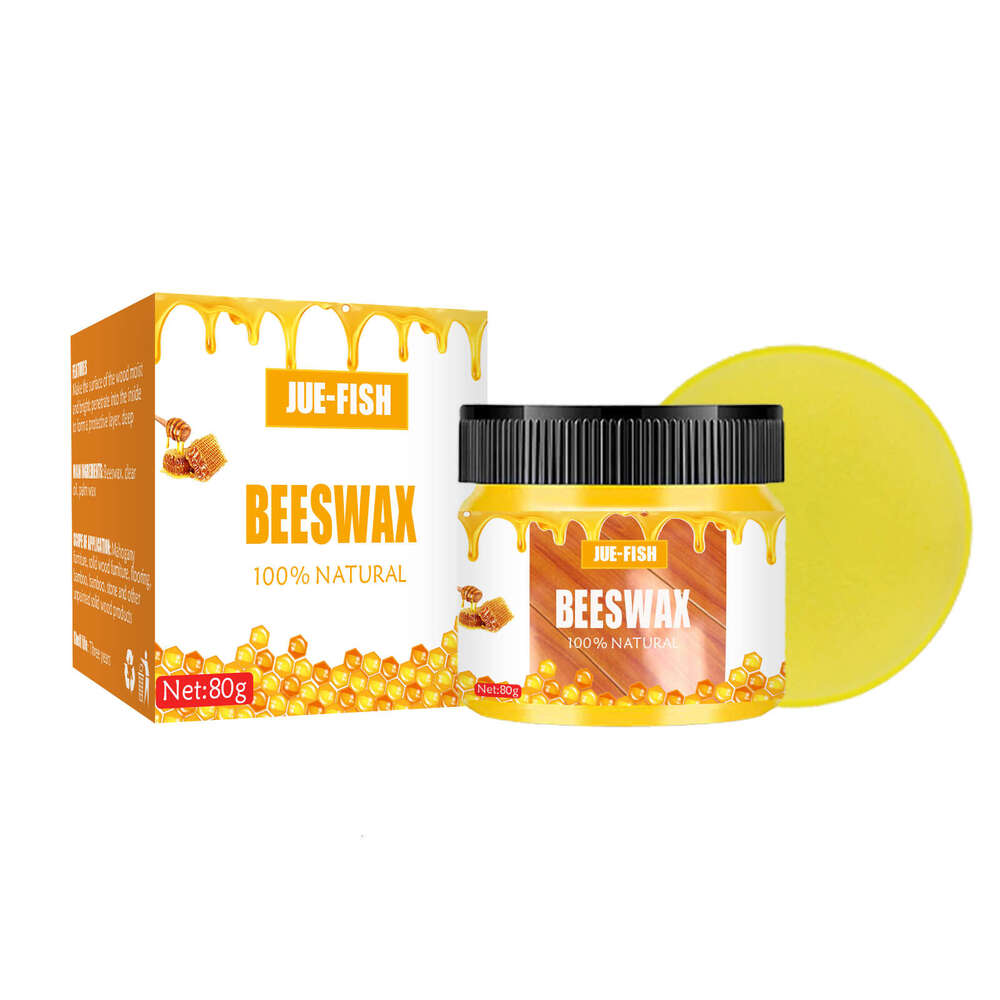 Beeswax Wood Furniture Floor Wear-Resistant Polishing Cleaning Scratch Renovation Maintenance Care Wax S260202