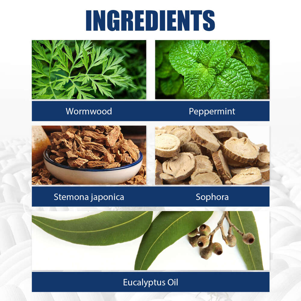 EELHOE Pack Multi-Purpose Household Cleaning Bag Anti-Flea Bed Bug Bite Portable Herbal Mite Removal Patch S260202