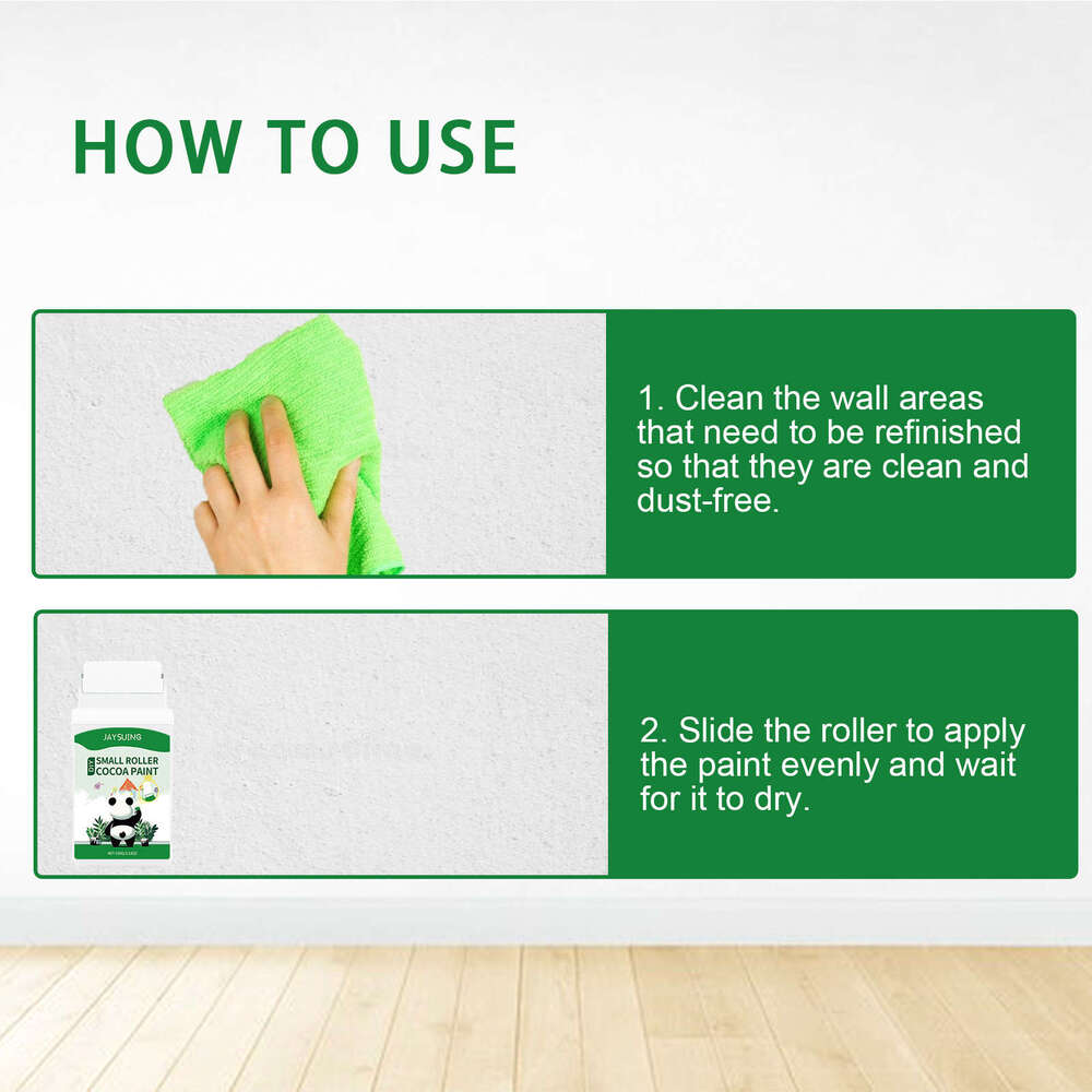 White Home Paste Graffiti Mildew Cover Repair Renovation Wall Paint S260202