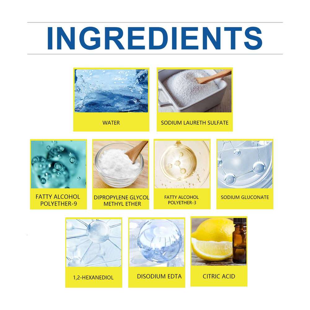 Jakehoe Multifunctional Daily Maintenance Washing Machine Drum Descaling and Deodorizing Cleaner S260131