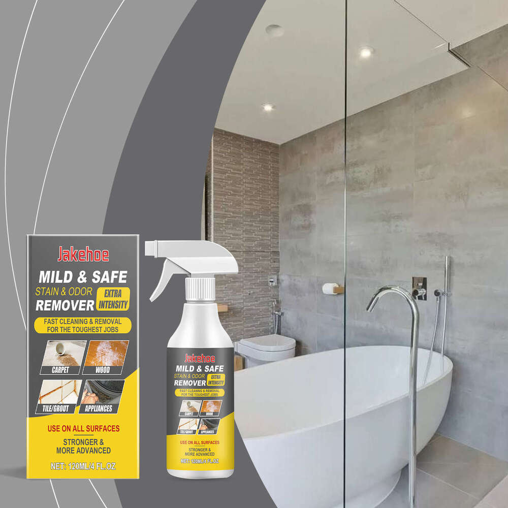 Jakehoe Stain Removal Foam for Cleaning Bathroom Kitchen Countertops Floors Wood Multi-Surface Cleaner S260202