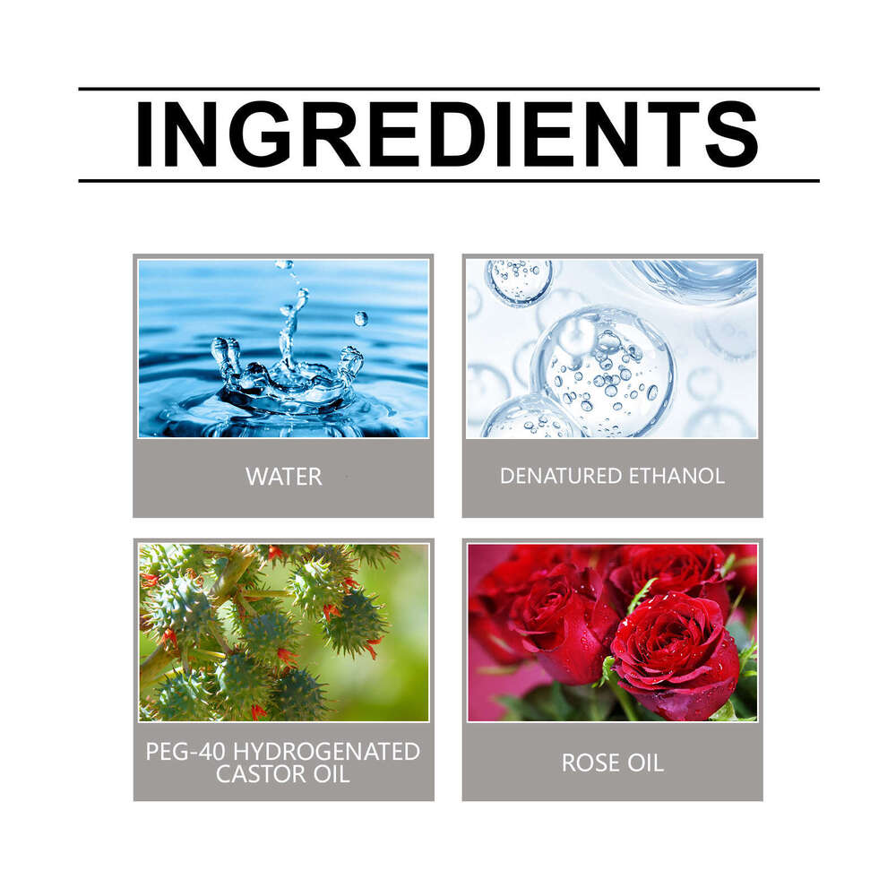 Rose Scent Long-lasting Fragrance Indoor Spray Deodorizing Air Freshener S260202