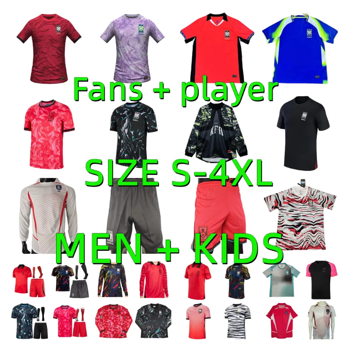 2025 2026 South Korea soccer jerseys 25 26 home away SON HWANG KIM JEONG SUNG LEE KWON 2023 MAILLOTS FOOTBALL SHIRTS HEUNGMIN national team adult KIDS Player version