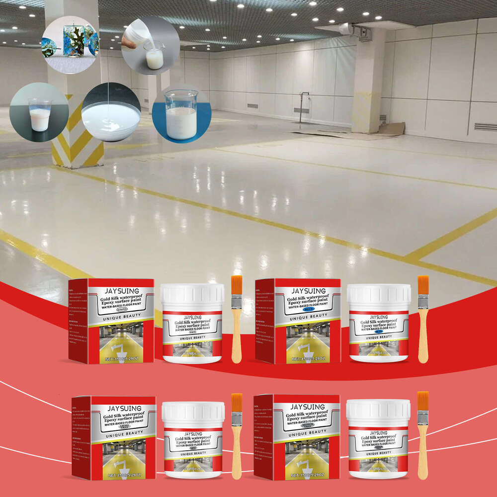 Epoxy Paint Household Wall and Floor Waterproof Anti-Crack Stain Covering Renovation Paste S260202