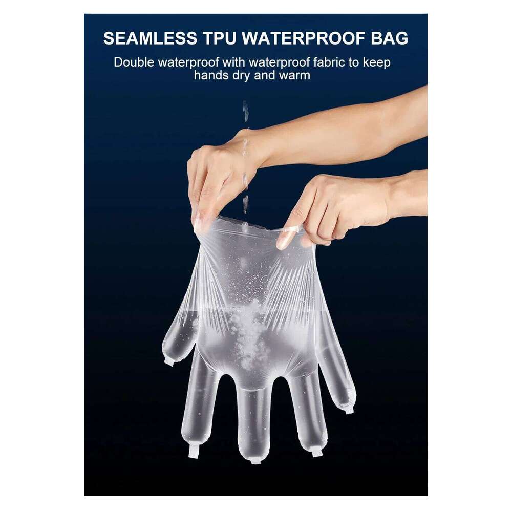 Men's Winter Cycling Gloves Outdoor Sports Waterproof Motorcycle Heated Ski Touch Screen Fleece Women Non-slip Warm Full Finger XJ260202