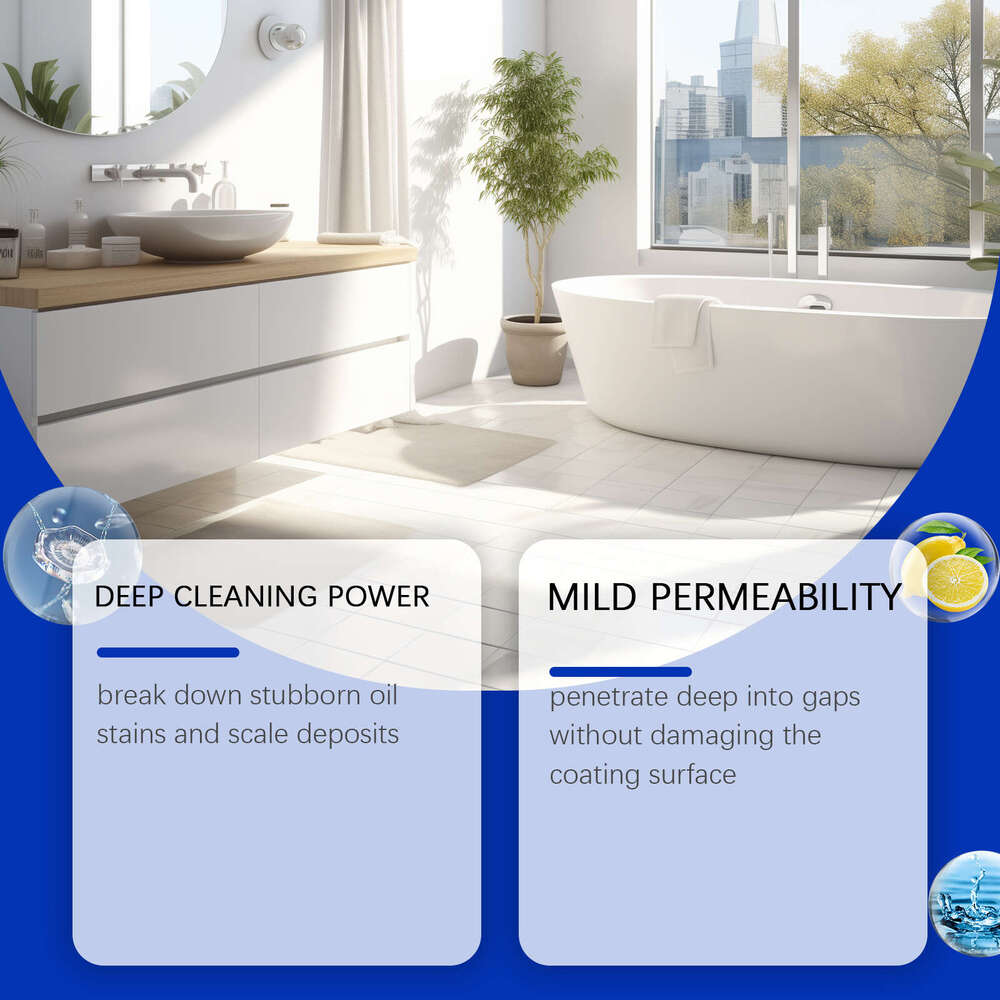 JAYSUING Cleaner Tile Floor Kitchen Multi-Purpose Household Cleaning Stain Remover Descaler S260202