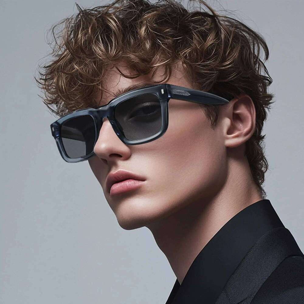 ZENOTTIC 2025 Trend Square Polarized Sunglasses Handmade Acetate Sun Glasses Fashion Patchwork Shades ZS6240 H260202