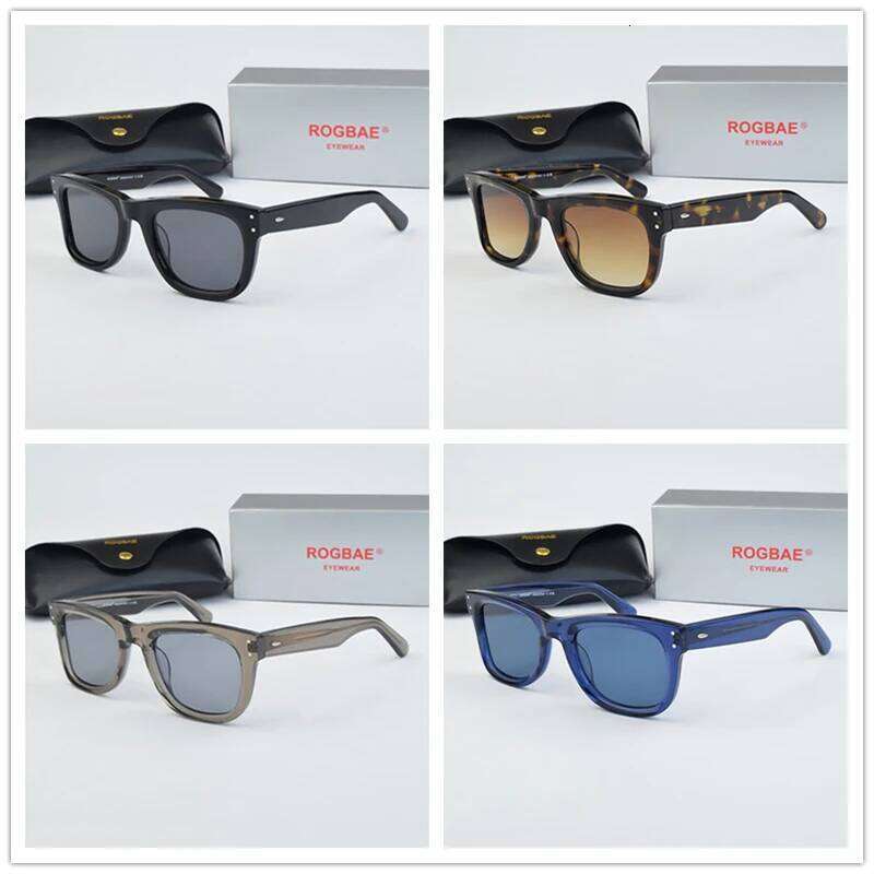 ROGBAE Luxury Sunglasses Designer 0502 Brand Sunglass Men and Ladies Sun glasses Protection Travel High Quatity Eyeglasses uv400 H260202