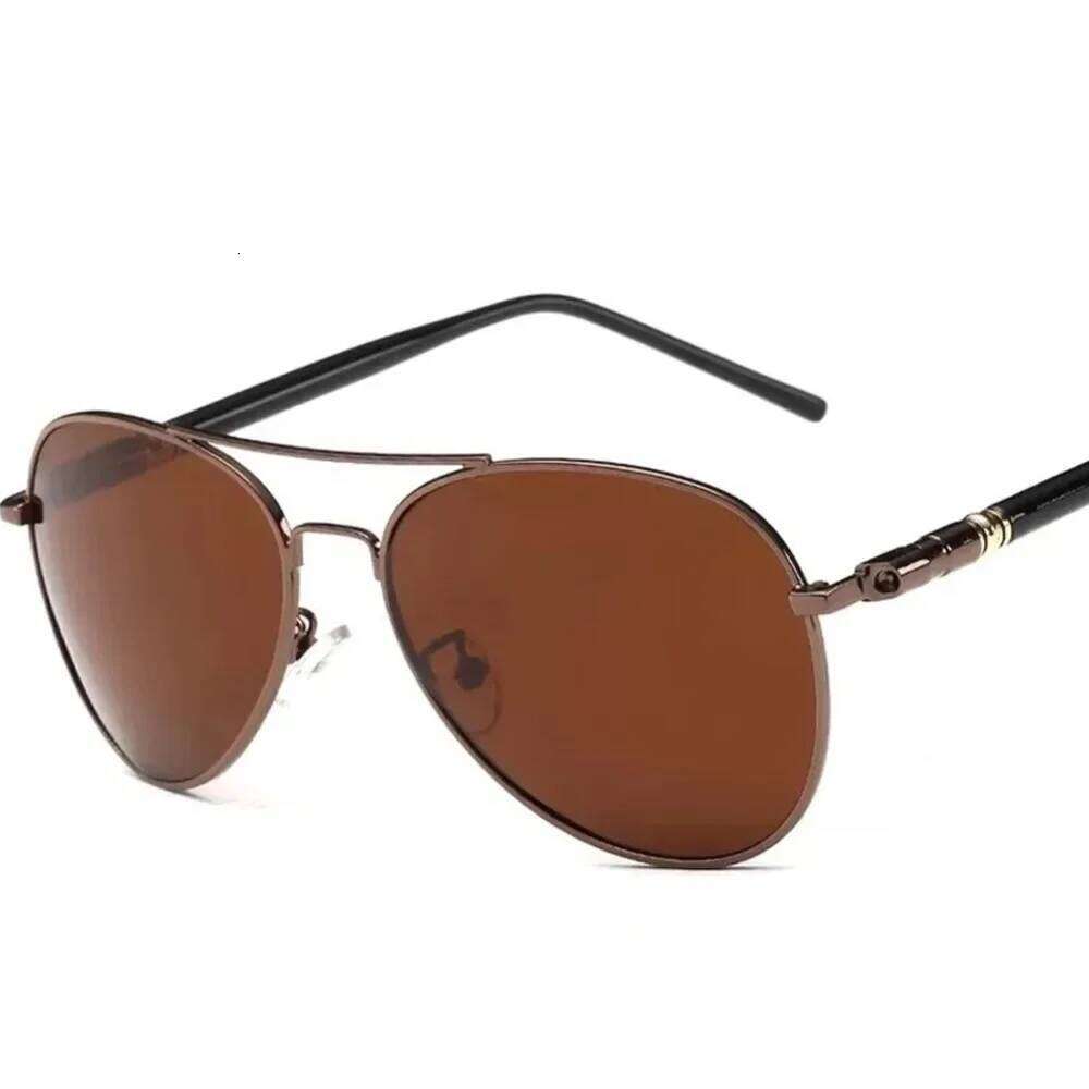 Aviation Metail Frame Quality Oversized Spring Leg Alloy Men Sunglasses Polarized Design Pilot Male Sun Glasses Driving H260202