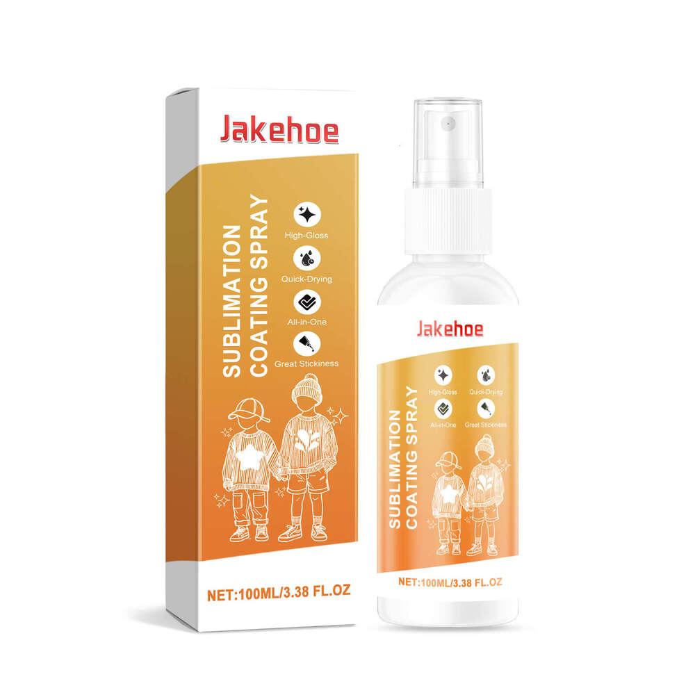 Jakehoe Cotton Shirt Sublimation Coating Clothing Heat Transfer Anti-Stain Multi-Purpose Spray S260202