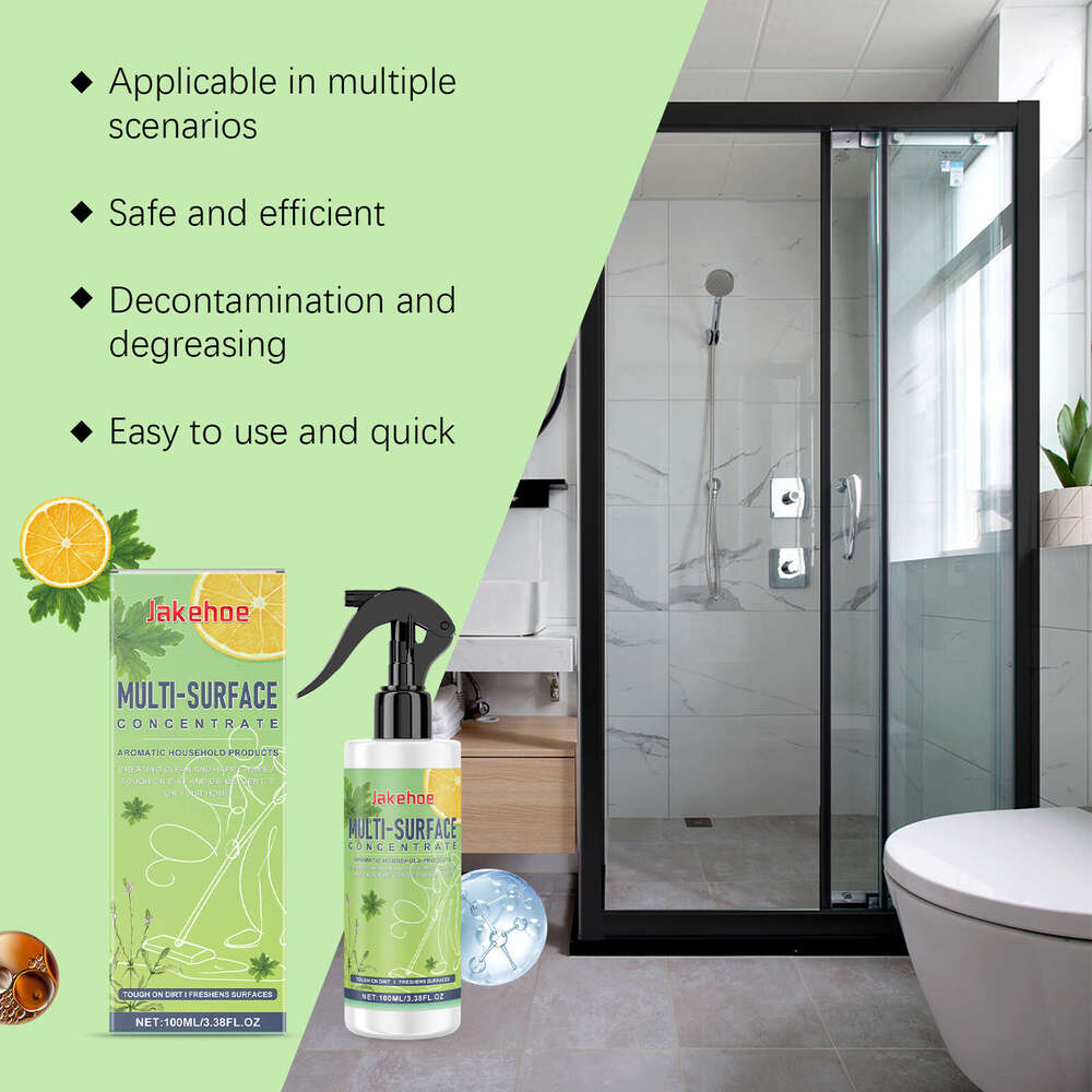 Jakehoe Multi-Surface Cleaner Stove Scale Tile Bathroom Multi-Effect Cleaning Protection Surface Clean and Smooth S260202