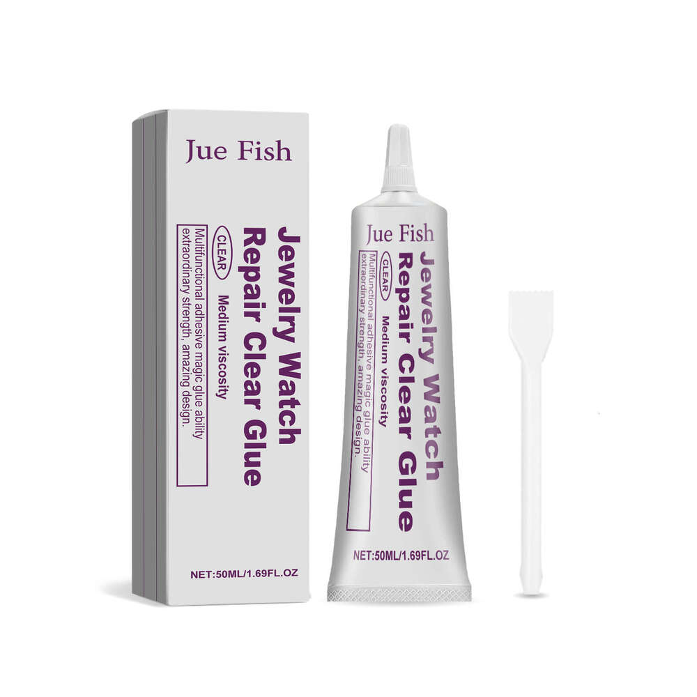 Jue-Fish Jewelry Watch Repair Glue Multi-functional Oil-based Transparent Sol Seamless Waterproof Adhesive S260202