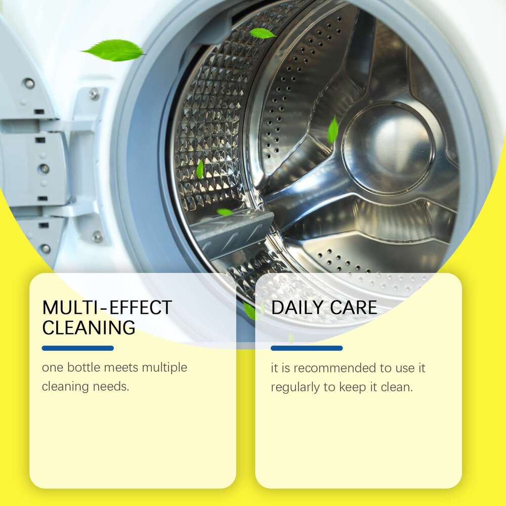 Jakehoe Multifunctional Daily Maintenance Washing Machine Drum Descaling and Deodorizing Cleaner S260131