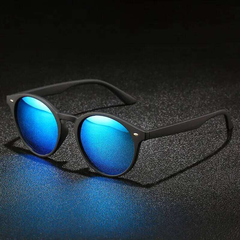 Fashion Round Polarized Sunglasses Women Men Classic Vintage Driving Travel Sun Glasses Circle Oval Brand Designer Eyewear UV400 H260202