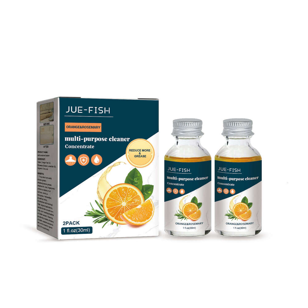 Jue Fish Multi-Purpose Cleaning Concentrate Kitchen Heavy Oil Range Hood Stove Black Stain Cleaner S260202