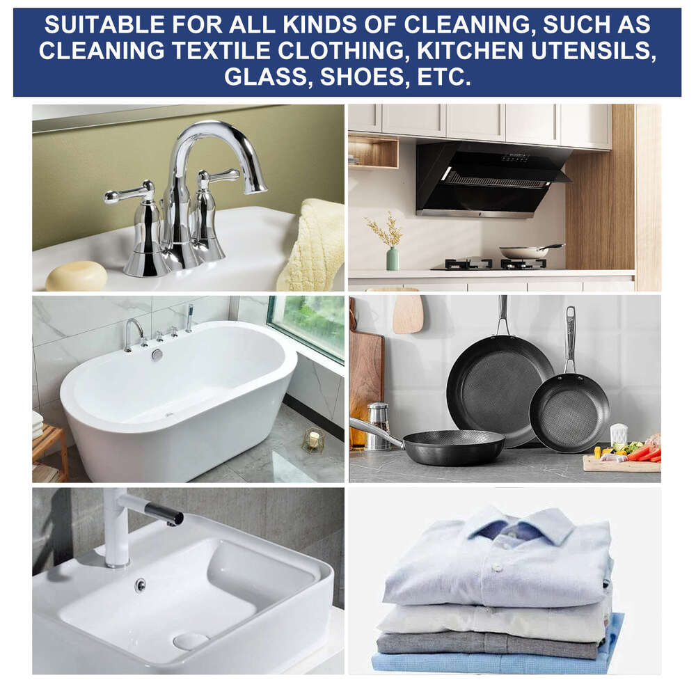 Jakehoe Bathroom Kitchen Multi-Purpose Stain Stainless Steel Rust Remover Cleaner S260202