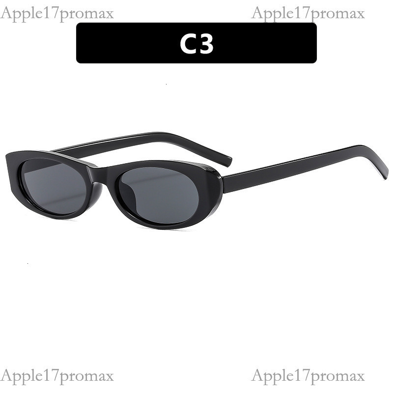 Luxury Brand Designer Oval Small Frame European And American Personality Fashion 2026 New Beach Sun Protection Seaside Sunglasses For Women - view 9