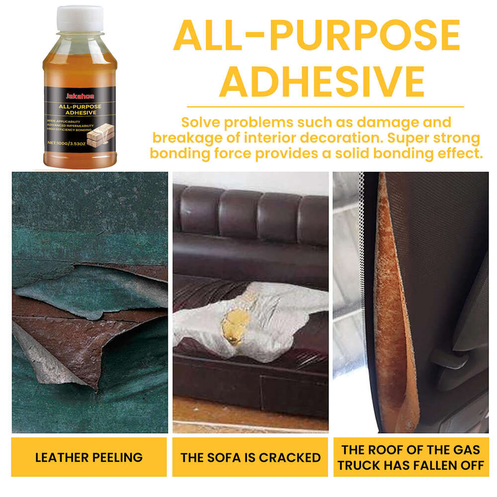 Multi-Purpose Repair Wood Leather Glass Glue Quick-Drying Natural Curing Bonding Welding Agent S260202