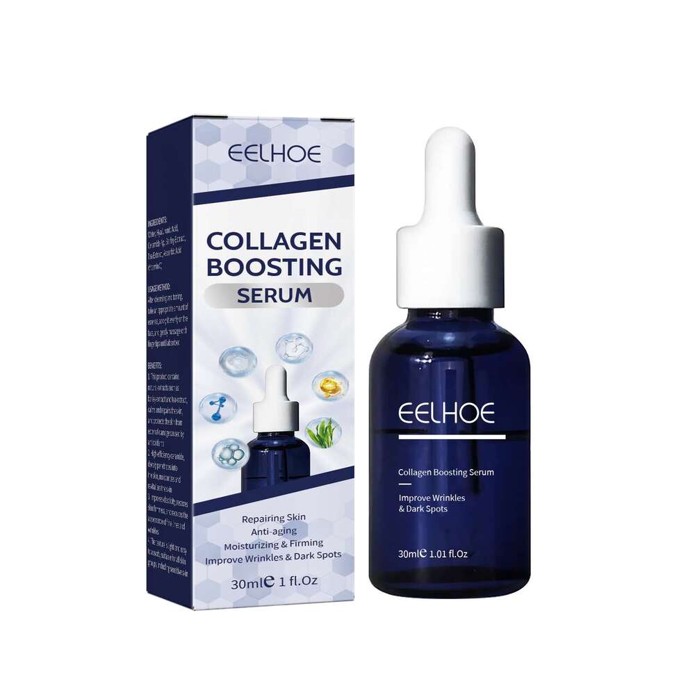 EELHOE Collagen Anti-Aging Serum Fade Fine Lines Nasolabial Folds Hydrating Moisturizing Firming Skin Anti-Wrinkle S260131