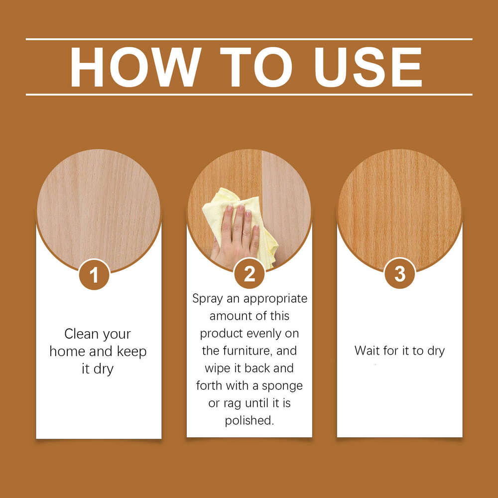 JAKEHOE Wood and Furniture Floor Polishing Care Renovation Cleaning Maintenance Oil S260202