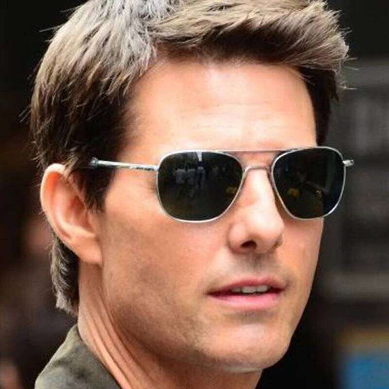 Men luxury Brand Designer Sun Glasses Vintage fashion Aviation AO Sunglasses For Male American Army Military Optical Glass Lens H260202