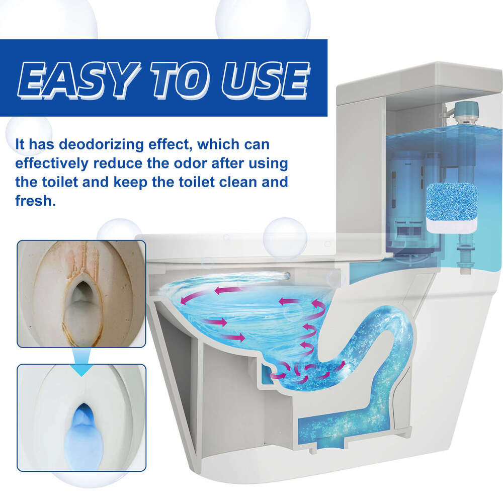 Jakehoe Bucket Pack Household Bathroom Toilet Deodorizing Urine Stains Cleaning Tablets S260202