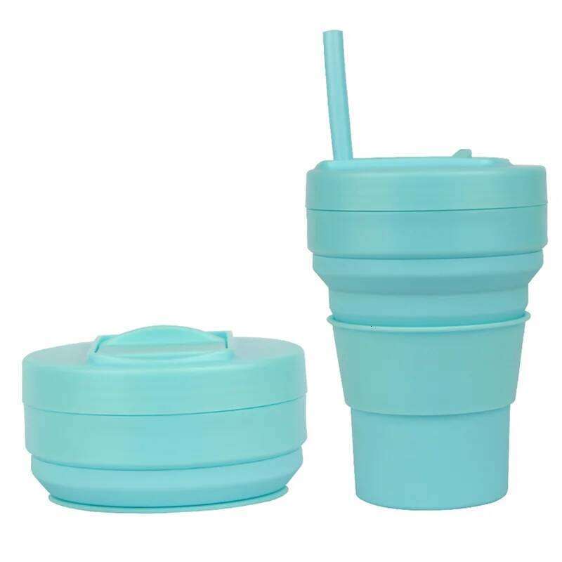 Silicone Coffee Cup,Portable & Reusable For Outdoor, Hiking, Daily Home Use, Eco-Friendly Folding Water Cup Z260202