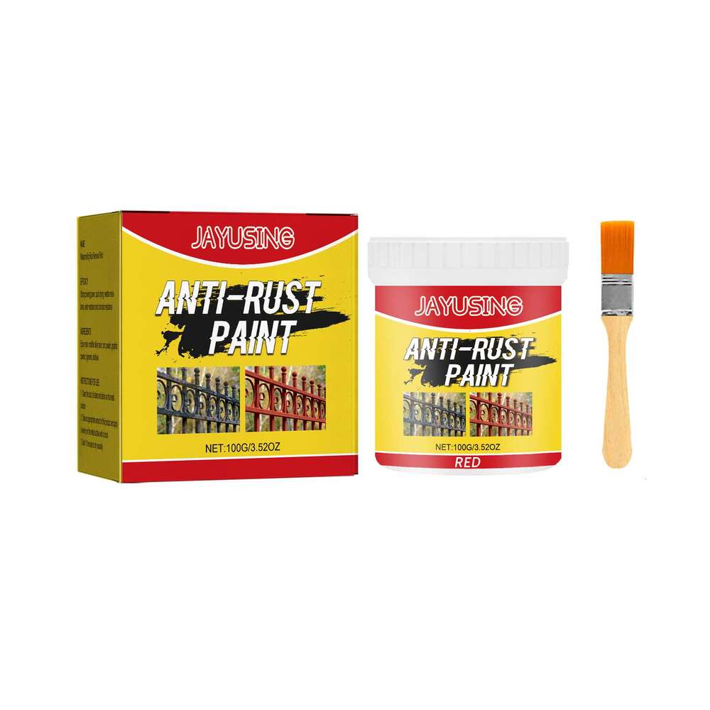 Jayusing Rust Removal Paint Iron Door Railing Metal Cleaning Renovation Anti-Rust Coating Primer S260202