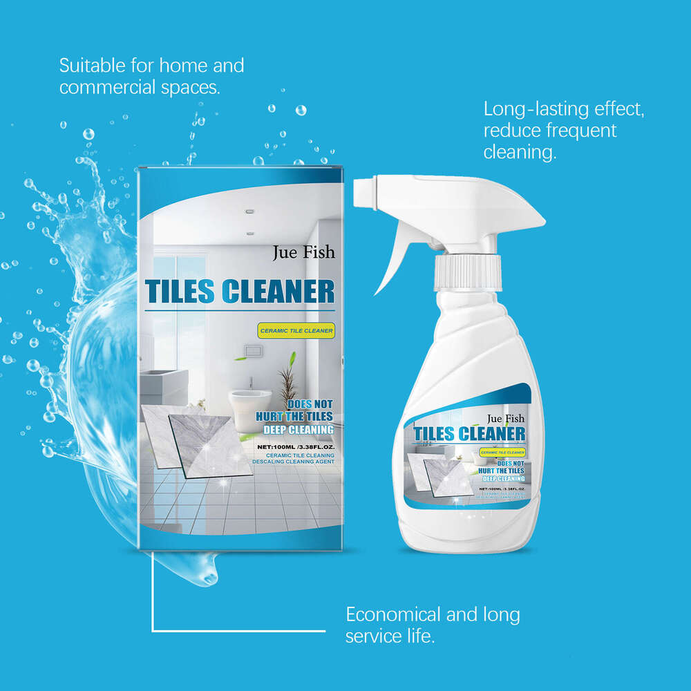 Jue-Fish Cleaner Bathroom Tile Floor Marble Bright Powerful Stain Remover S260202