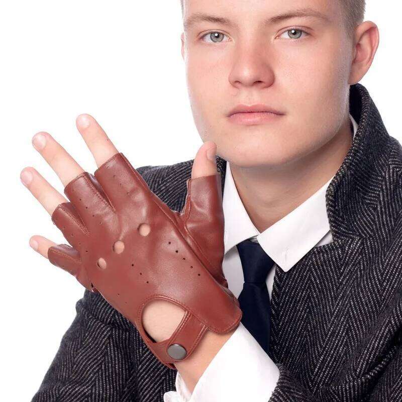 Men's and Women's Outdoor Autumn Adult Windproof Half-finger Cycling Gloves XJ260202