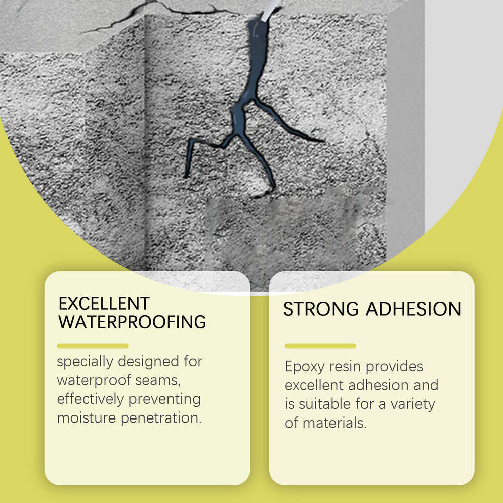 Seam Sealant Household Waterproof Quick-Drying Aesthetic Floor Crack Repair Agent S260202