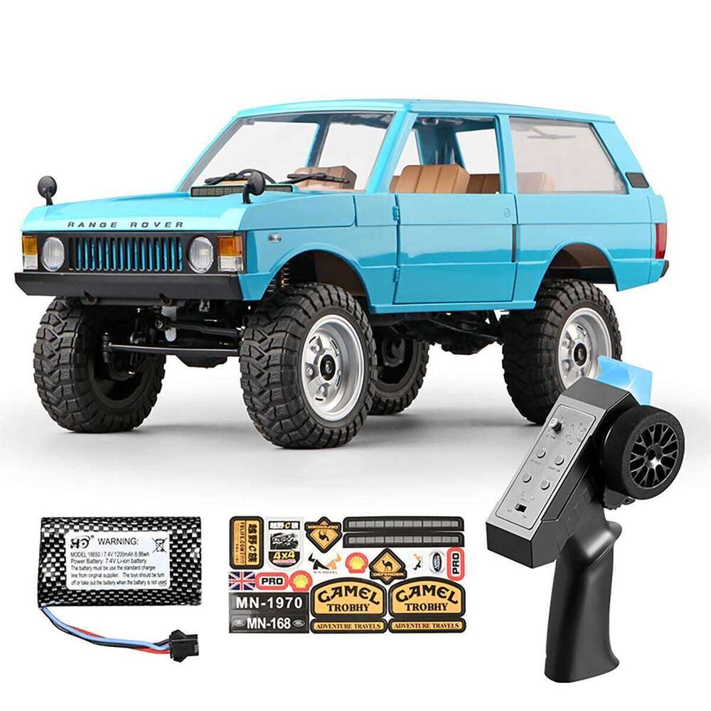 1/12 MN Model MN168 RC 2.4G Remote Control Crawler 4WD Electric Off Road Vehicle Climbing Car Toys for Children Adults Y260131