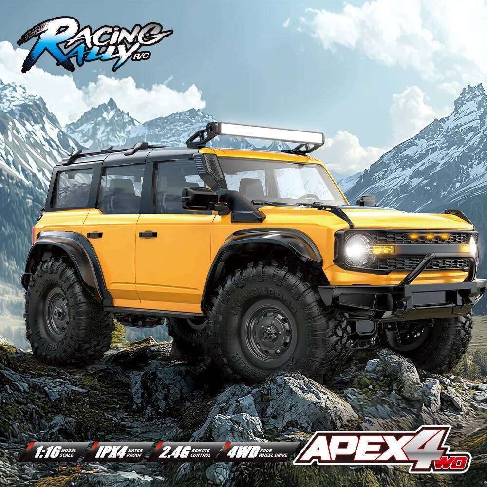 1:16 R1601-R1609 Model 4WD Full Scale Climbing Crawler 2.4G Electric RC Rock Car Off-Road Vehicle Suitable For Boys Toys Y260131