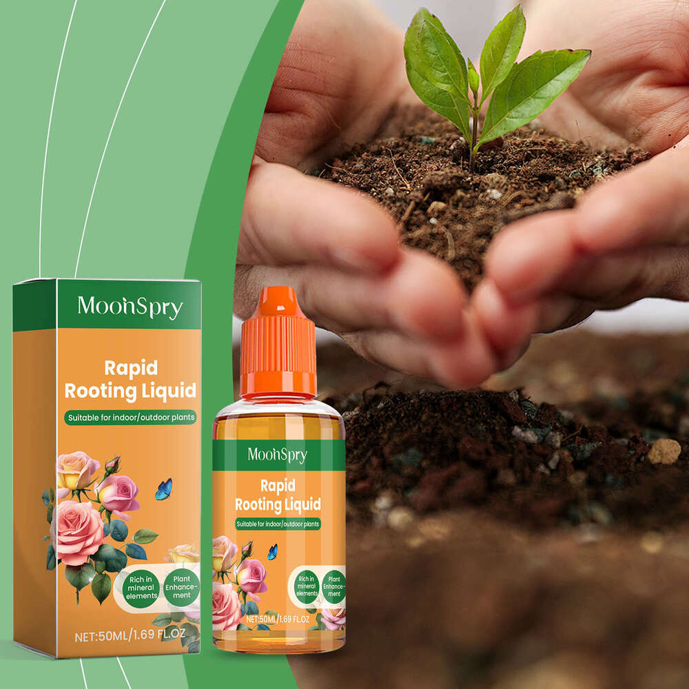 MoonSpry Nutrient Solution for Flowers, Potted Plants, Lawns, Green Leaves, Universal Root Growth Plant Nutrition S260202