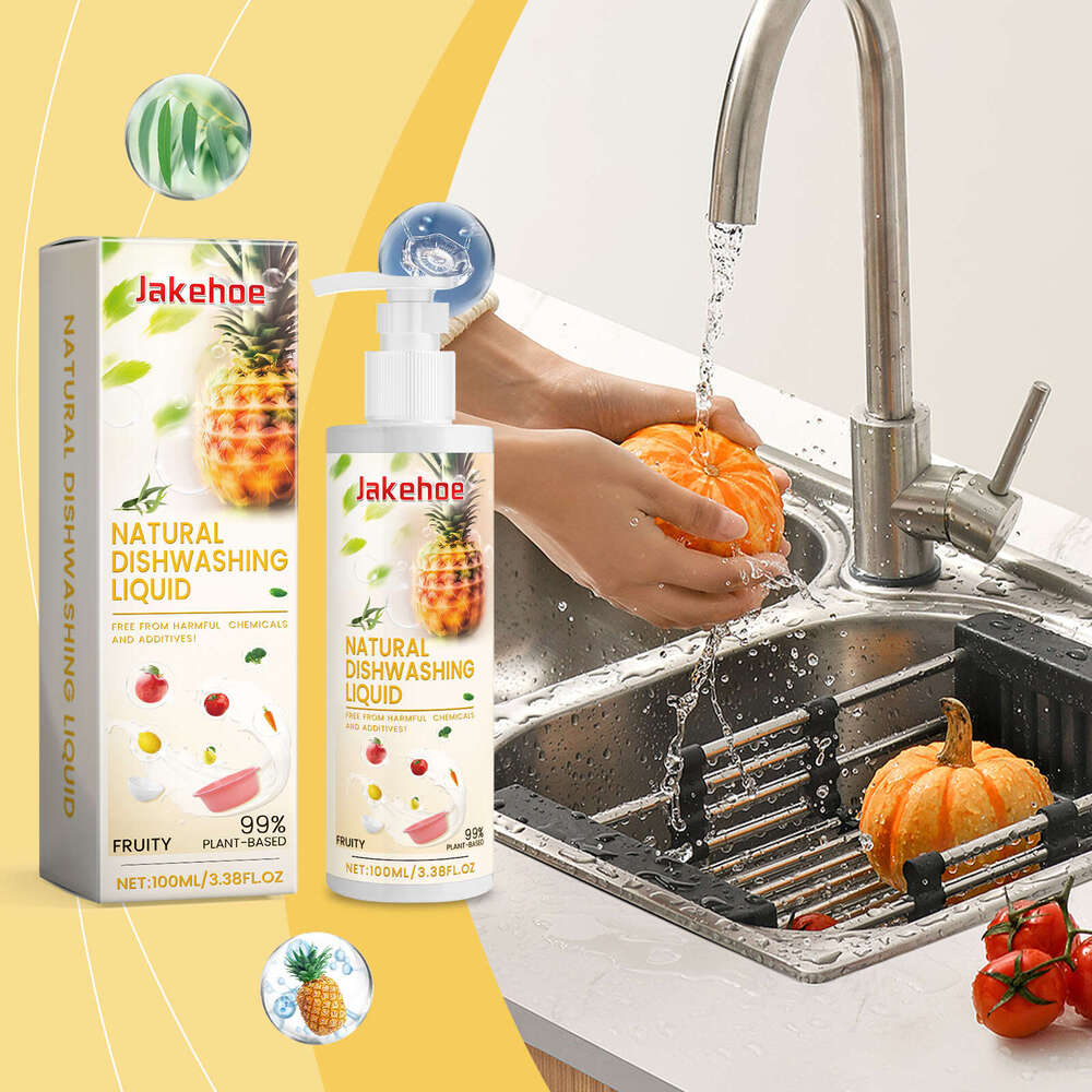 Jakehoe Fruit Vegetable Gentle Degreasing Dishwashing Multi-functional Cleaner for Fruits and Vegetables S260202