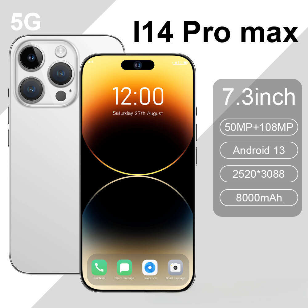 Famous brand 2024 cross-border mobile phone i14 Pro Max 16GB+1TB foreign trade exclusive mobile phone source manufacturer CKS