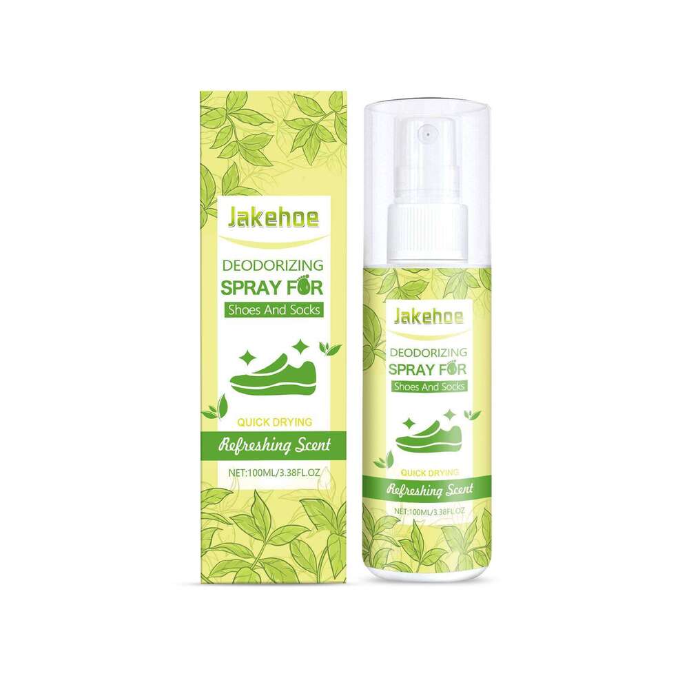 JAKEHOE Deodorant Shoe and Sock Cleaner Odor Removal Freshening Spray S260202
