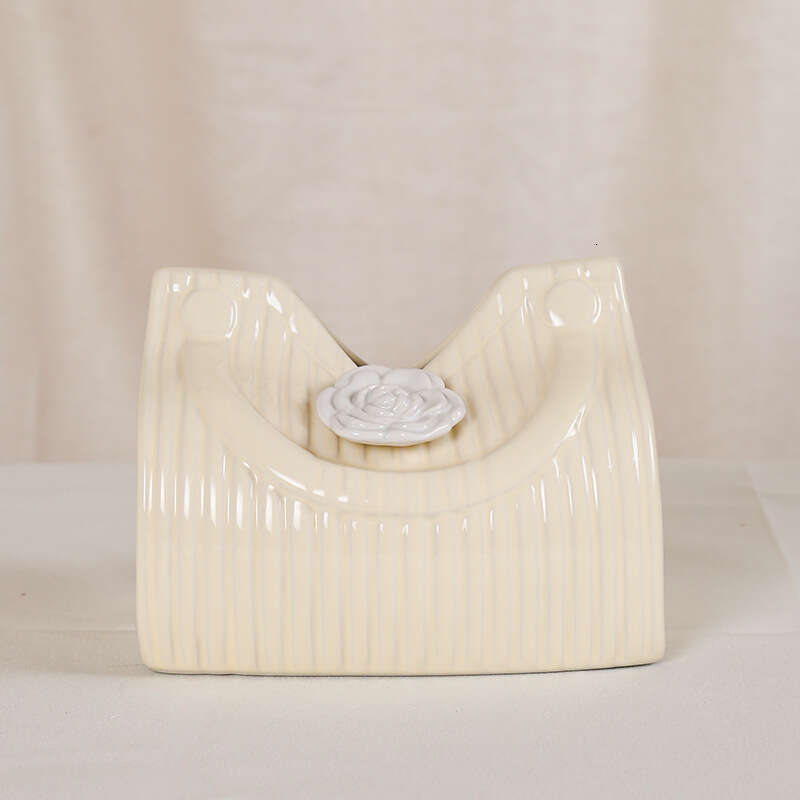 Style Cream Camellia Living Room High-End Light Luxury High-Grade Coffee Table Creative Ornament Drawer Household Tissue Box