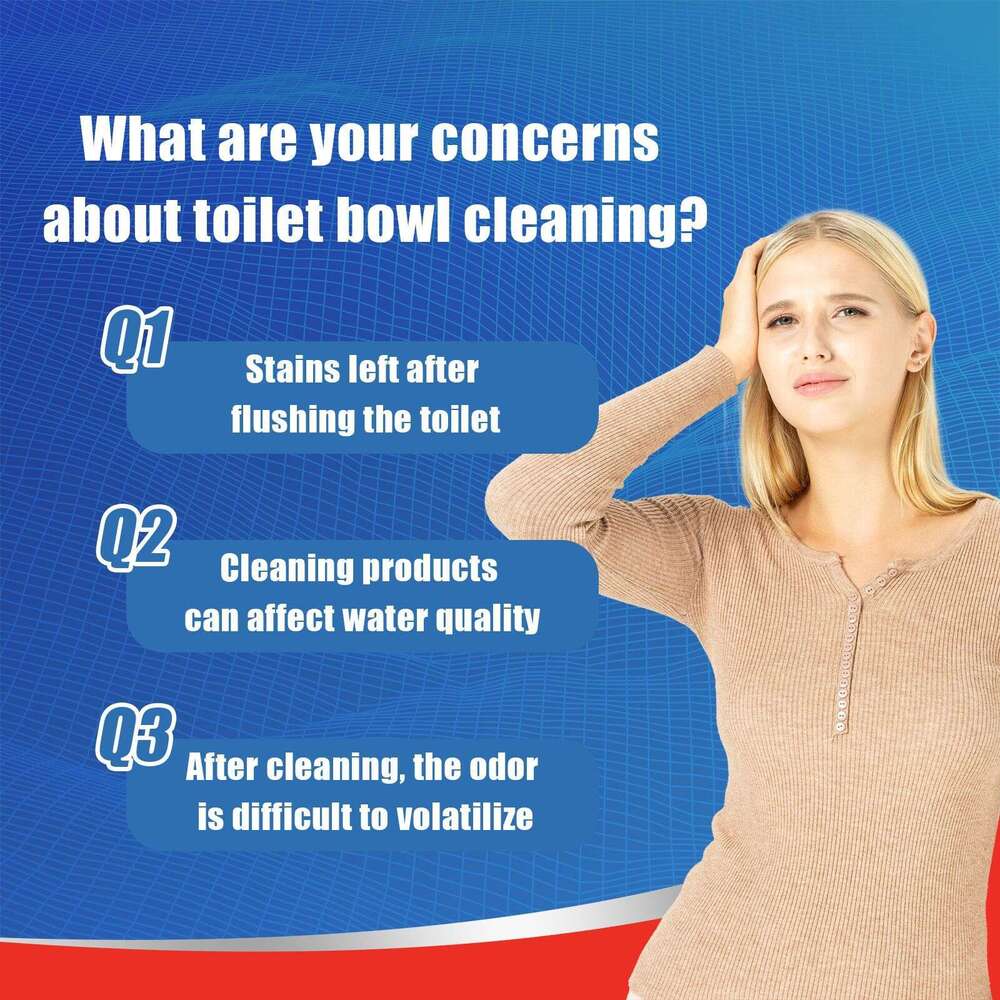 EELHOE Toilet Cleaner Deodorizing Descaling Urine Cleaning Effervescent Tablets Sink Stain Remover Fresh Scent S260202