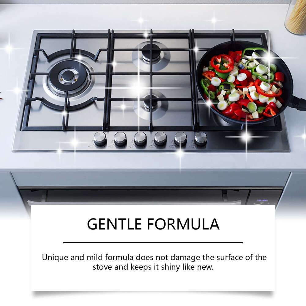 Jakehoe Kitchen Stove Range Hood Heavy Oil Stain Stubborn Dirt Polish Cleaner S260202